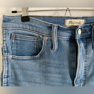 Madewell 10” High-Rise Skinny Jeans, size 30